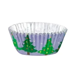 Cápsulas lilas árboles de Navidad (30) - PME