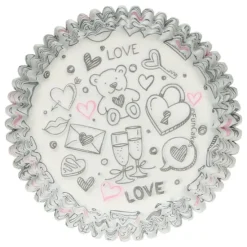 Cápsulas Love Doodle (48) - Funcakes