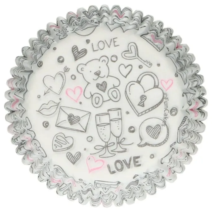 Cápsulas Love Doodle (48) - Funcakes