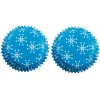 Cápsulas mini azules copos de nieve de Navidad (100) - PME