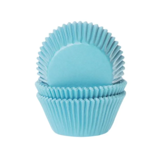 Cápsulas mini azules pastel 2,5 cm (100) - House of Marie