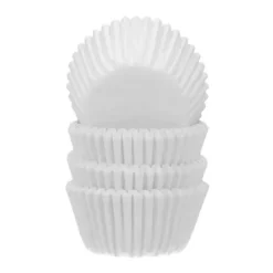 Cápsulas mini blancas (100) - Funcakes
