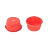 Cápsulas mini rizadas rojas (35) - Decora