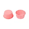 Cápsulas mini rizadas rosas (35) - Decora