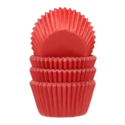 Cápsulas mini rojas (100) - Funcakes