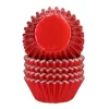 Cápsulas mini rojas metalizadas (160) - Wilton