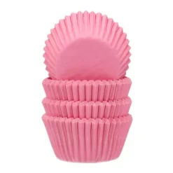 Cápsulas mini rosas (100) - Funcakes