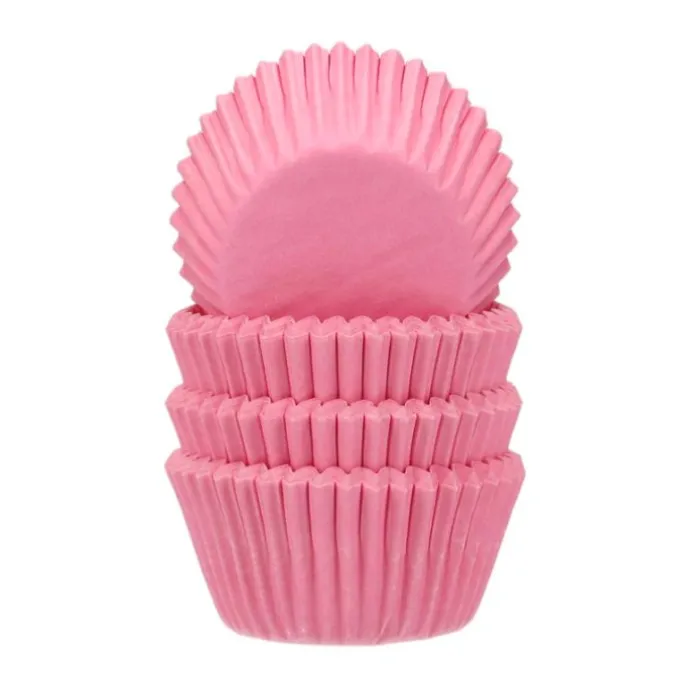 Cápsulas mini rosas (100) - Funcakes