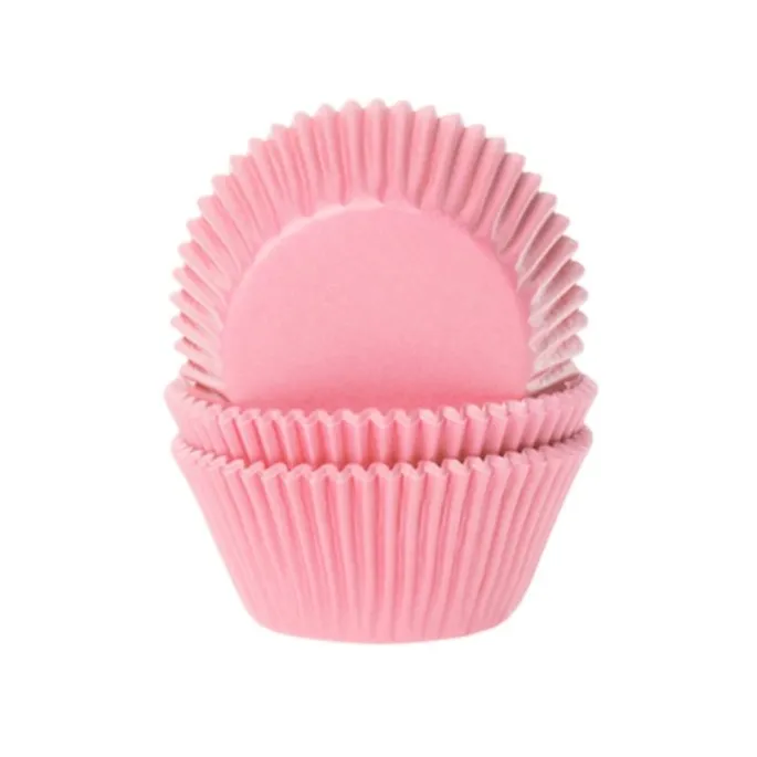 Cápsulas mini rosas pastel 2,5 cm (100) - House of Marie