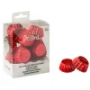 Cápsulas minis rojas metalizadas (180) - Decora