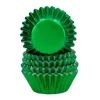 Cápsulas mini verdes metalizadas (160) - Wilton