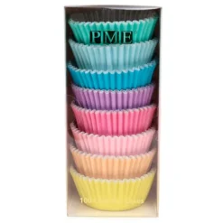 Cápsulas mix metalizadas colores pastel (100) - PME
