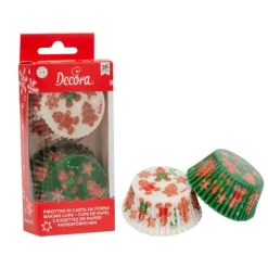 Cápsulas muñecos de jengibre Navidad (36) - Decora
