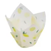 Cápsulas muffins amarillas limones (24) - PME