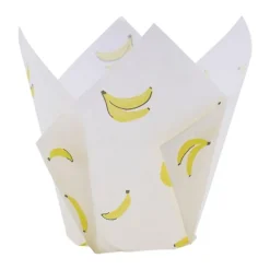 Cápsulas muffins amarillas plátanos (24) - PME