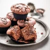 Cápsulas muffins jumbo negras (60) - Decora