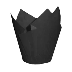 Cápsulas muffins negras (24) - Pastkolor
