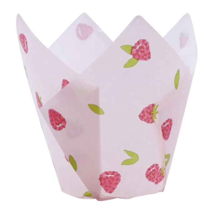Cápsulas muffins rojas frambuesas (24) - PME