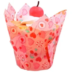 Cápsulas muffins rosas dulces Sweet Love (24) - PME