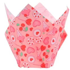 Cápsulas muffins rosas dulces Sweet Love (24) - PME