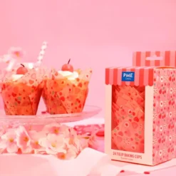 Cápsulas muffins rosas dulces Sweet Love (24) - PME