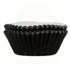 Cápsulas negras metalizadas (48) - Funcakes