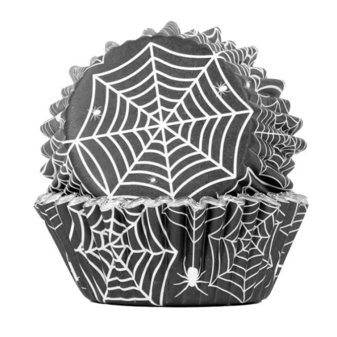 Cápsulas negras telarañas Halloween (30) - PME