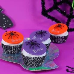 Cápsulas negras telarañas Halloween (30) - PME