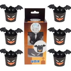 Cápsulas, ojos y alas de murciélago para cupcakes Halloween (6) - PME