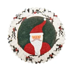 Cápsulas Papá Noel y muérdago (75) - Wilton