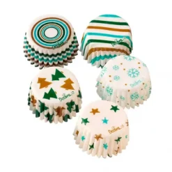 Cápsulas para bombones invierno Navidad (100) - Decora