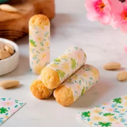 Cápsulas para cartuchos napolitanos Margaritas 10 x 6 cm (50) - Decora