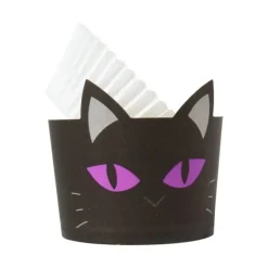Cápsulas para cupcakes gato Halloween (12) - PME
