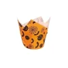 Cápsulas pequeñas muffins naranjas Halloween (250)