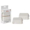 Cápsulas rectangulares blancas (36) - Decora