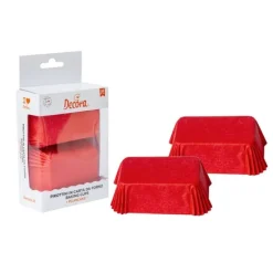 Cápsulas rectangulares rojas (36) - Decora