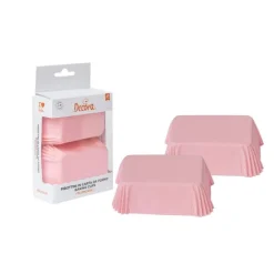 Cápsulas rectangulares rosas (36) - Decora