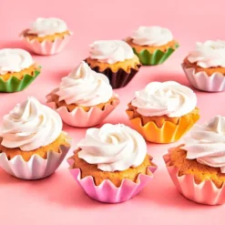 Cápsulas rígidas blancas estrella (48) - Funcakes
