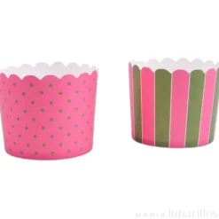 Cápsulas rígidas grandes fucsia-verde (12) - Städter