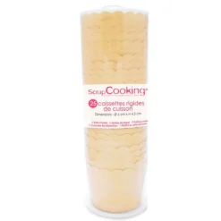 Cápsulas rígidas kraft (25) - ScrapCooking