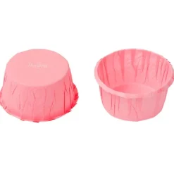 Cápsulas rizadas rosas (25) - Decora