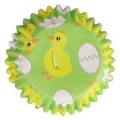 Cápsulas verdes huevos y pollitos de Pascua (30) - PME
