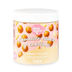 Crema de chocolate blanco y avellana 300 g - Pastkolor