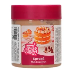 Crema de chocolate con leche Spread Milk Choconut 250 g - Funcakes