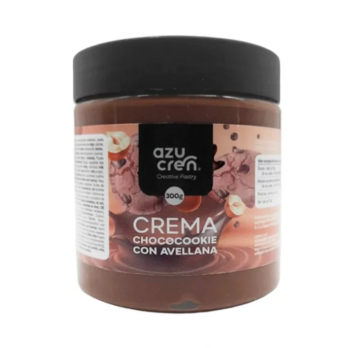 Crema de chocolate y avellana Chococookie 300 g - Azucren