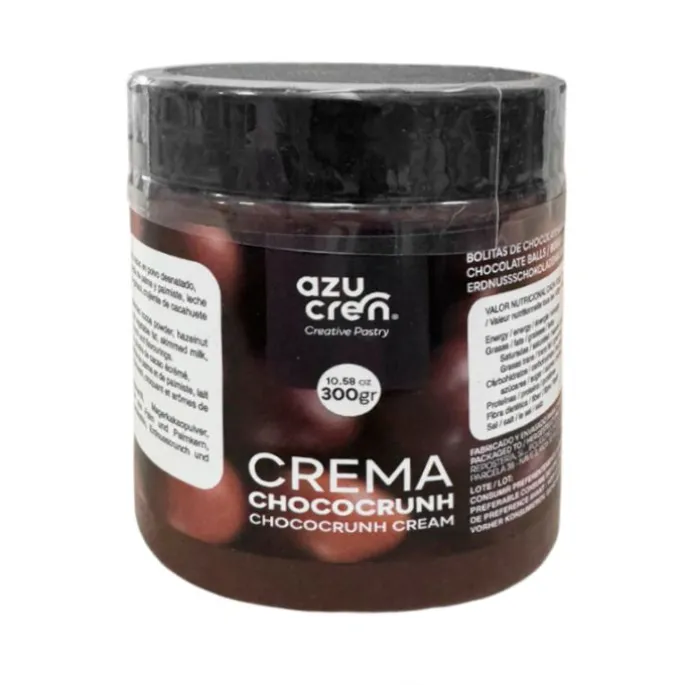 Crema de chocolate y cacahuete Chococrunch 300 g - Azucren