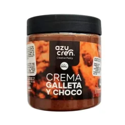 Crema de chocolate y galleta 300 g - Azucren