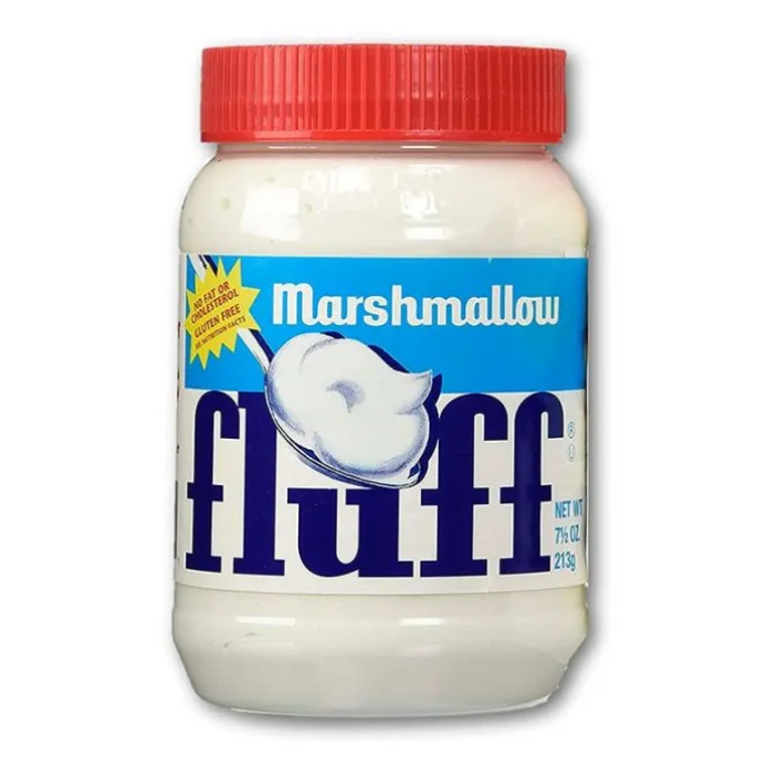 Crema de marshmallows vainilla 213 g - Sin gluten - Durkee Fluff