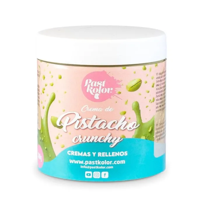 Crema de pistacho crunchy 300 g - Pastkolor