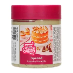 Crema de pistacho y galleta Spread Crunchy Pistachio 250 g - Funcakes